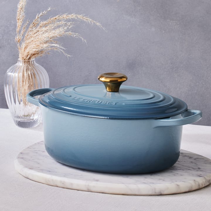 Le Creuset Signature oval gryta 4,1 l, Chambray Le Creuset