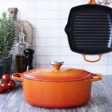 Le Creuset Signature oval gryta 4,1 l - Volcanic - Le Creuset