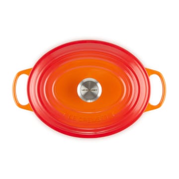 Le Creuset Signature oval gryta 6,3 l - Volcanic - Le Creuset