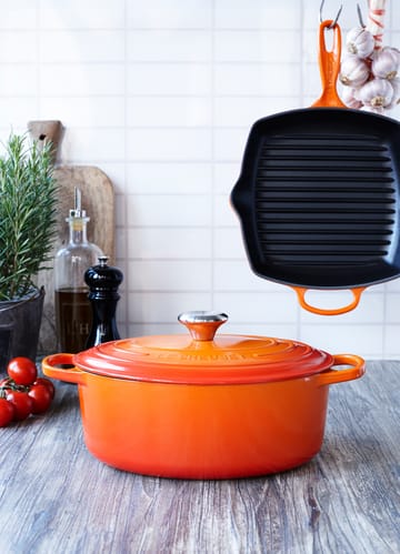 Le Creuset Signature oval gryta 6,3 l - Volcanic - Le Creuset