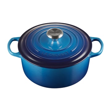 Le Creuset Le Creuset Signature rund gryta 4,2 l Azure blue