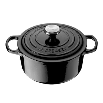 Le Creuset Le Creuset Signature rund gryta 4,2 l Black