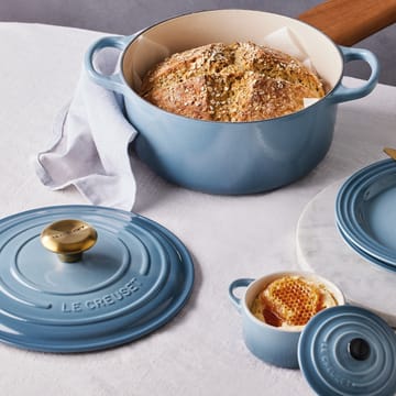 Le Creuset Signature rund gryta 4,2 l - Chambray - Le Creuset