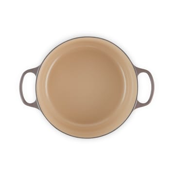 Le Creuset Signature rund gryta 4,2 l - Flint - Le Creuset