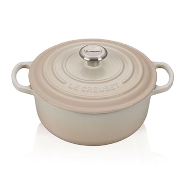 Le Creuset Le Creuset Signature rund gryta 4,2 l Meringue