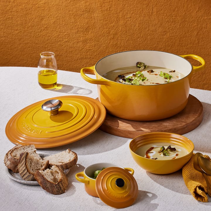 Le Creuset Signature rund gryta 4,2 l, Nectar Le Creuset