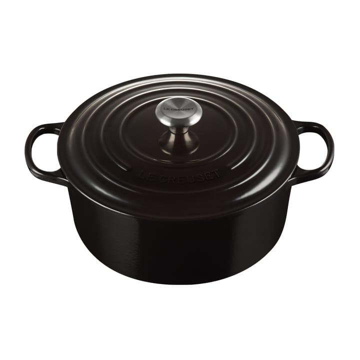 Le Creuset Signature rund gryta 6,7 l - Black - Le Creuset