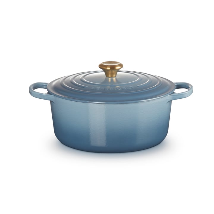 Le Creuset Signature rund gryta 6,7 l, Chambray Le Creuset