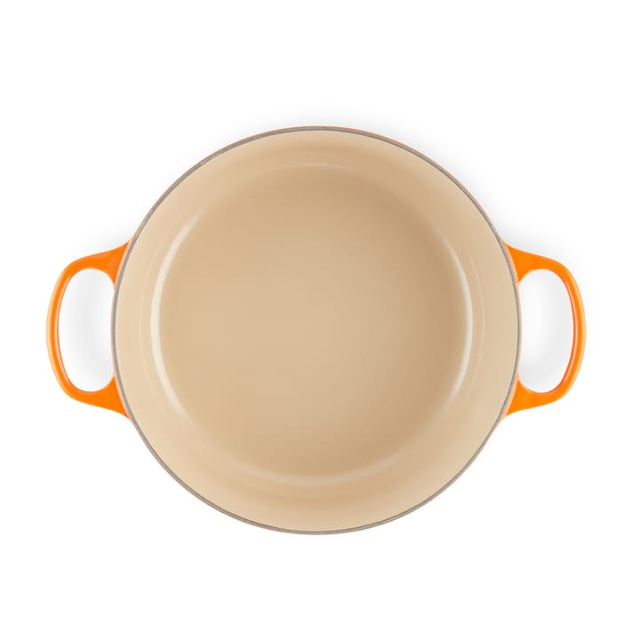 Le Creuset Signature rund gryta 6,7 l, Volcanic Le Creuset