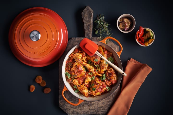 Le Creuset Signature rund gryta 6,7 l, Volcanic Le Creuset