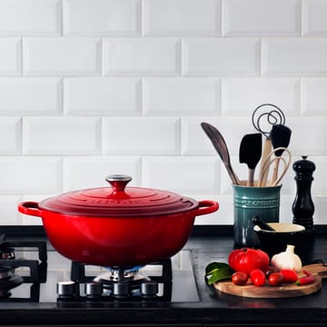 Le Creuset stekgryta 32 cm - Cerise - Le Creuset