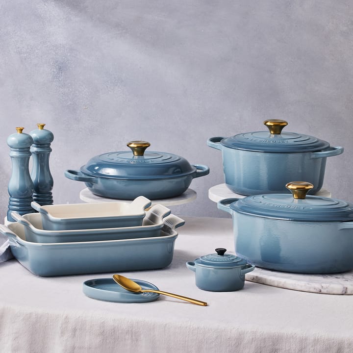 Oval hållare till grytsked, Chambray Le Creuset