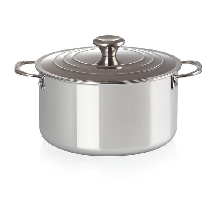 Signature 3-Ply djup gryta med lock, 6 l Le Creuset