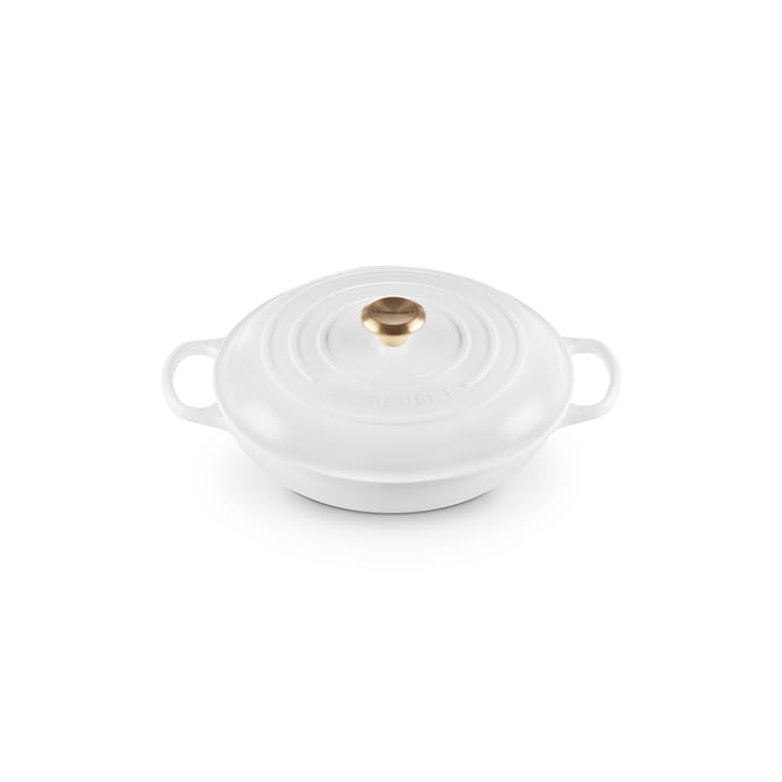 Signature Buffégryta 30 cm, White Le Creuset