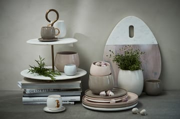 Clara mugg med öra 27 cl - White-light gold - Lene Bjerre