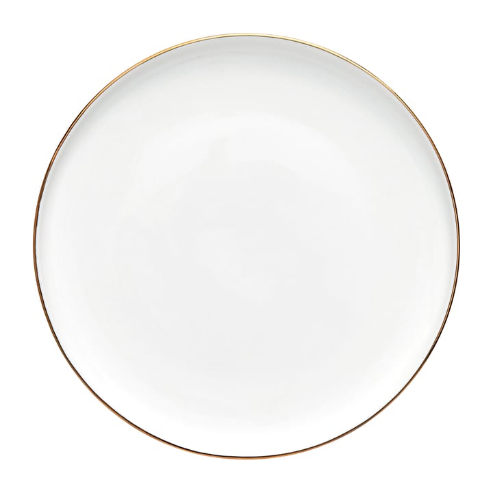 Clara tallrik Ø20 cm, White-light gold Lene Bjerre