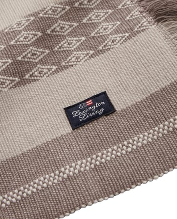 Jacquard Striped bordstablett 40x50 cm - Beige - Lexington