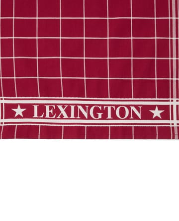 Lexington checked kökshandduk 50x70 cm - Röd-vit - Lexington