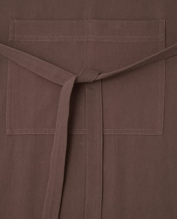 Organic Cotton förkläde - Brown - Lexington