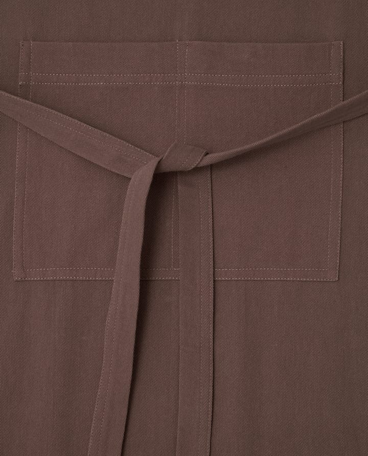 Organic Cotton förkläde, Brown Lexington