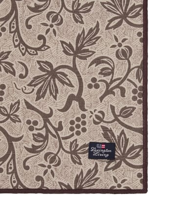 Printed Recycled Cotton tygservett 50x50 - Light beige - Lexington