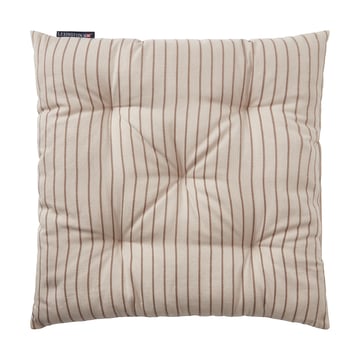 Lexington Striped Recycled Cotton sittdyna 40×40 cm Beige