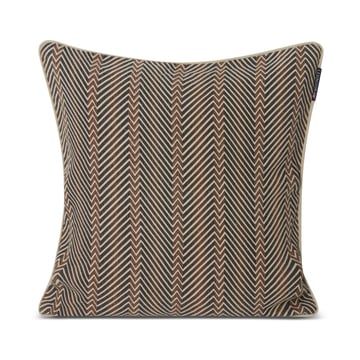 Lexington Zig Zag Printed kuddfodral 50×50 cm Brown-beige