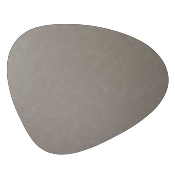 LIND DNA Curve Cloud lädermatta XXL Light grey