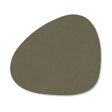 LIND DNA Curve Nupo glasunderlägg army green