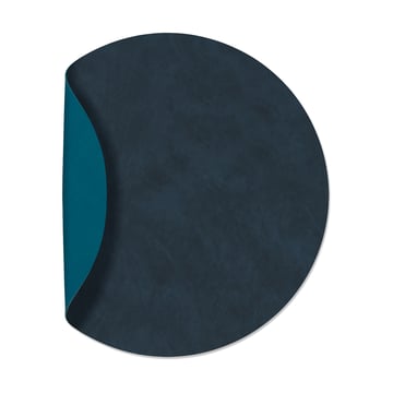 LIND DNA Nupo bordstablett circle vändbar XL 1 st Midnight blue-petrol