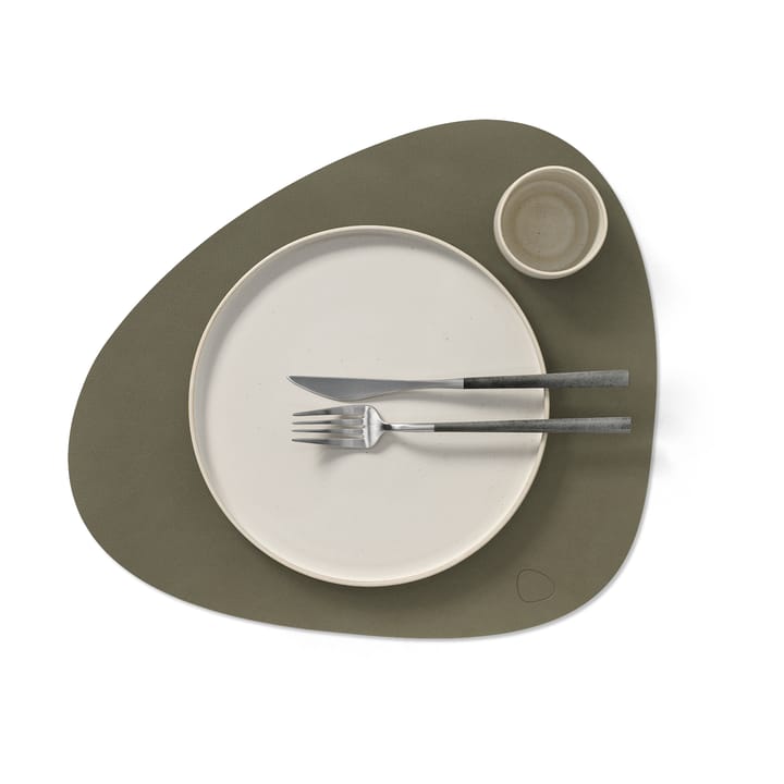 Nupo bordstablett vändbar curve L 1 st, Army green-nature LIND DNA