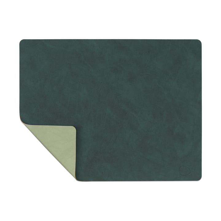 Nupo bordstablett vändbar square L 1 st - Dark green-olive green - LIND DNA