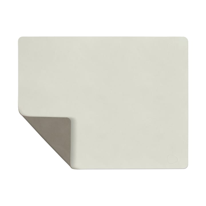 Nupo bordstablett vändbar square L 1 st - Linen-flint grey - LIND DNA