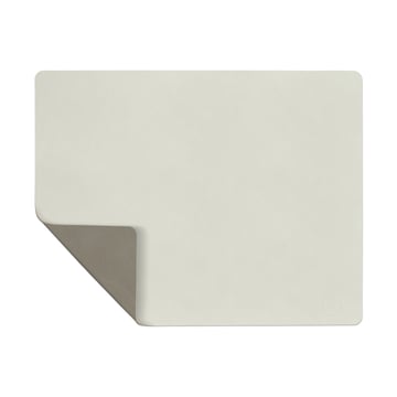 LIND DNA Nupo bordstablett vändbar square L 1 st Linen-flint grey