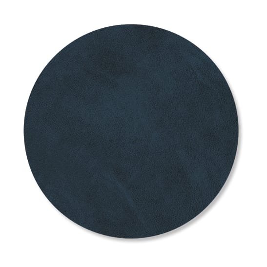 Nupo glasunderlägg circle, Midnight blue LIND DNA