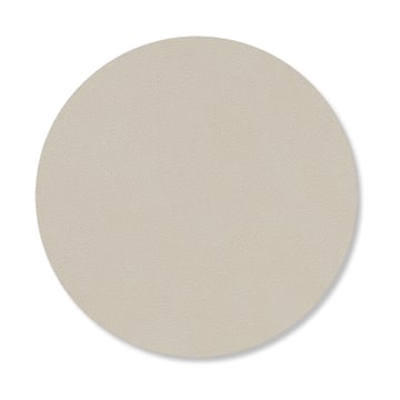 LIND DNA Nupo glasunderlägg circle Oyster white