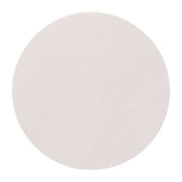 LIND DNA Nupo glasunderlägg circle Oyster white