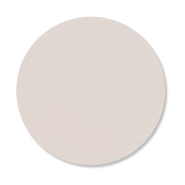 LIND DNA Nupo glasunderlägg circle Soft nude