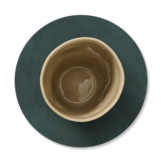 Nupo glasunderlägg circle vändbar 1 st, Dark green-olive green LIND DNA