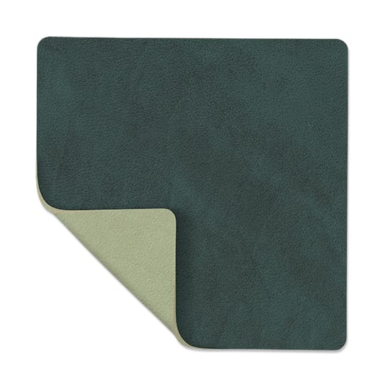 Nupo glasunderlägg square vändbar 1 st - Dark green-olive green - LIND DNA