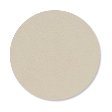 LIND DNA Serene glasunderlägg circle Ø10 cm Cream