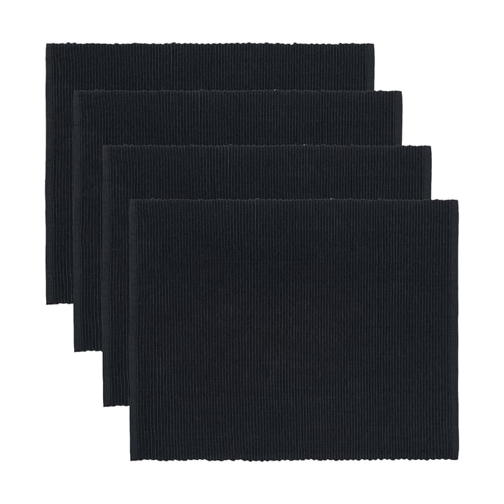 Uni bordstablett 35x46 cm 4-pack - Svart - Linum