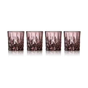 Lyngby Glas Sorrento shotglas 4 cl 4-pack Pink