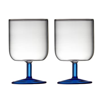 Lyngby Glas Torino vinglas 30 cl 2-pack Clear-blue