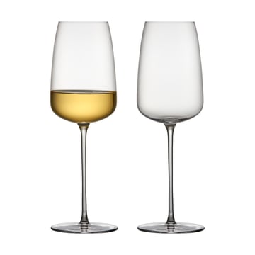 Lyngby Glas Veneto vitvinsglas 48 cl 2-pack Clear