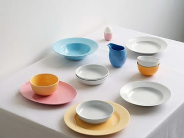 Rhombe desserttallrik Ø16 cm - Vit - Lyngby Porcelæn