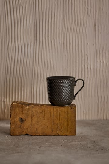 Rhombe Earth mugg 39 cl - Slate - Lyngby Porcelæn