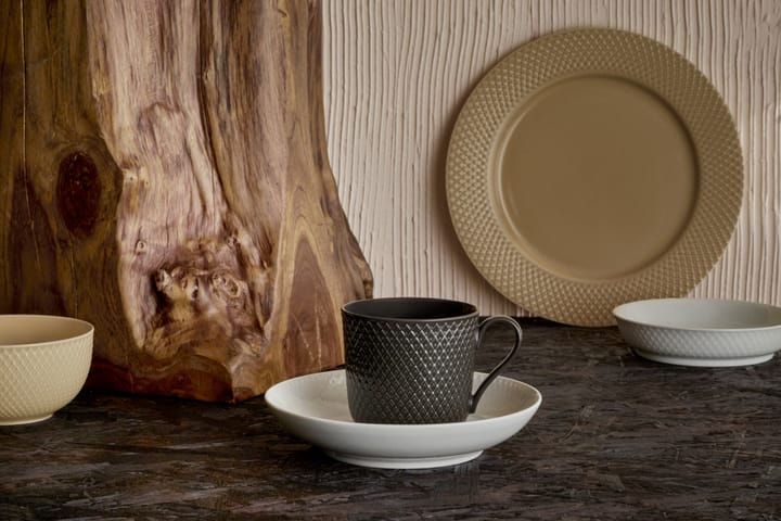 Rhombe Earth mugg 39 cl, Slate Lyngby Porcelæn