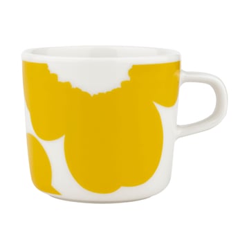 Marimekko Iso Unikko kaffekopp 20 cl White-spring yellow