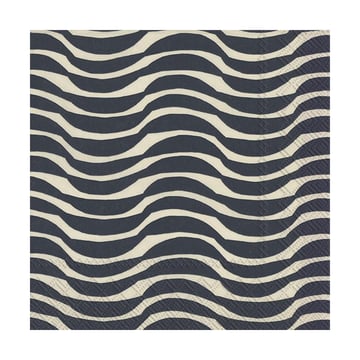 Marimekko Palko servett 33×33 cm 20-pack Cream-blue